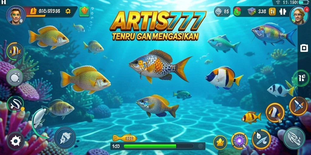 Gameplay seru Tembak Ikan di ARTIS777.