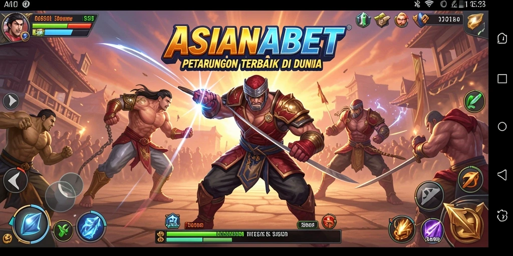 Tampilan gameplay ASIANABET yang mendebarkan dan penuh aksi.