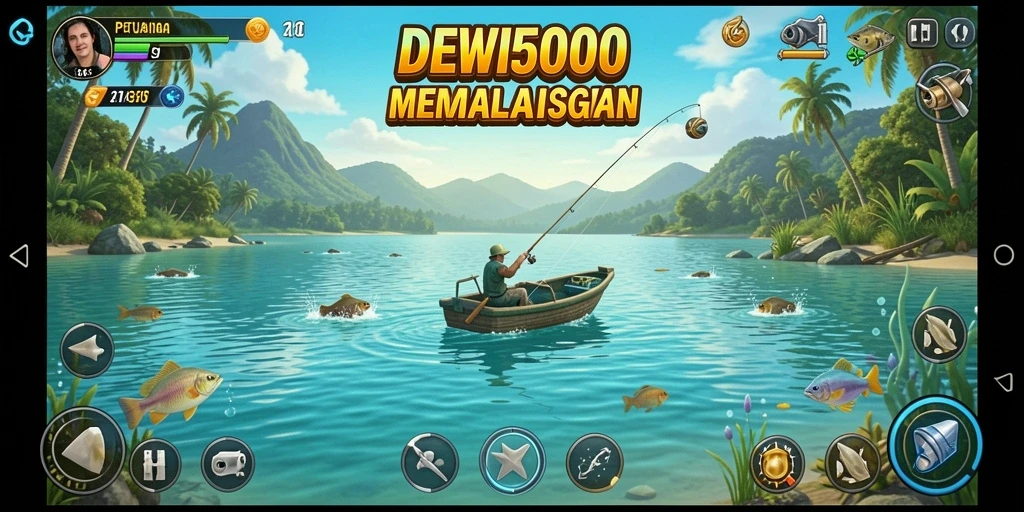 Tangkapan ikan besar di DEWI5000 dengan grafis menakjubkan.