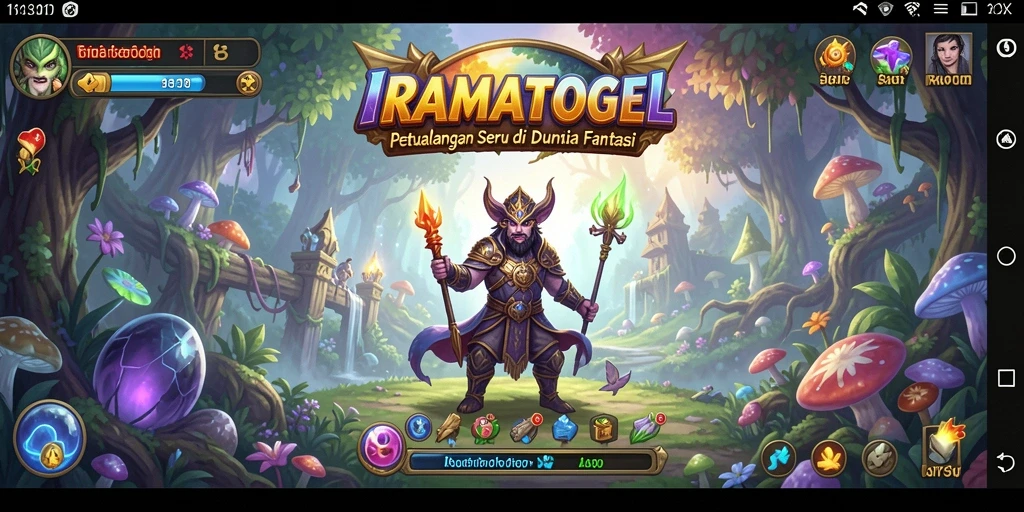 Gameplay petualangan seru di dunia fantasi IRAMATOGEL.