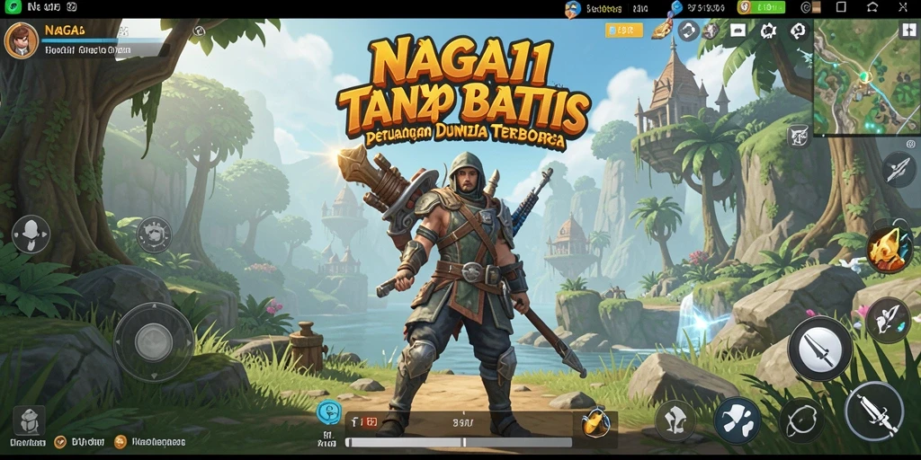 Gameplay seru NAGA11 yang menampilkan eksplorasi dunia terbuka.