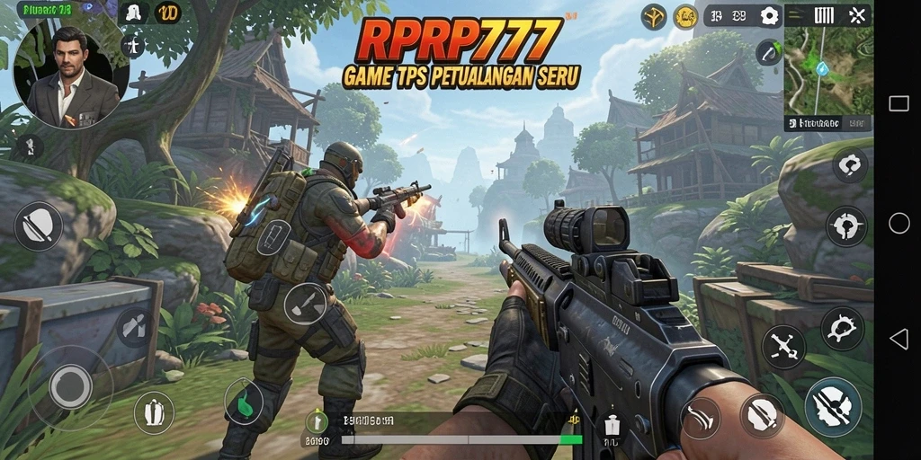 Tampilan gameplay RPRP777 yang mendebarkan dan grafis menakjubkan.
