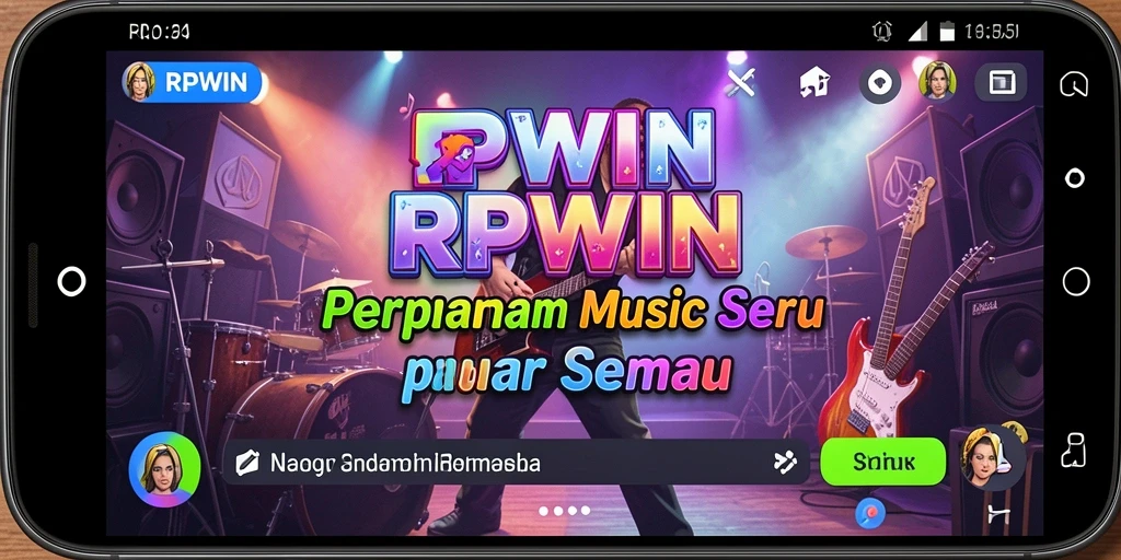Tampilan gameplay interaktif dan menarik di RPWIN.