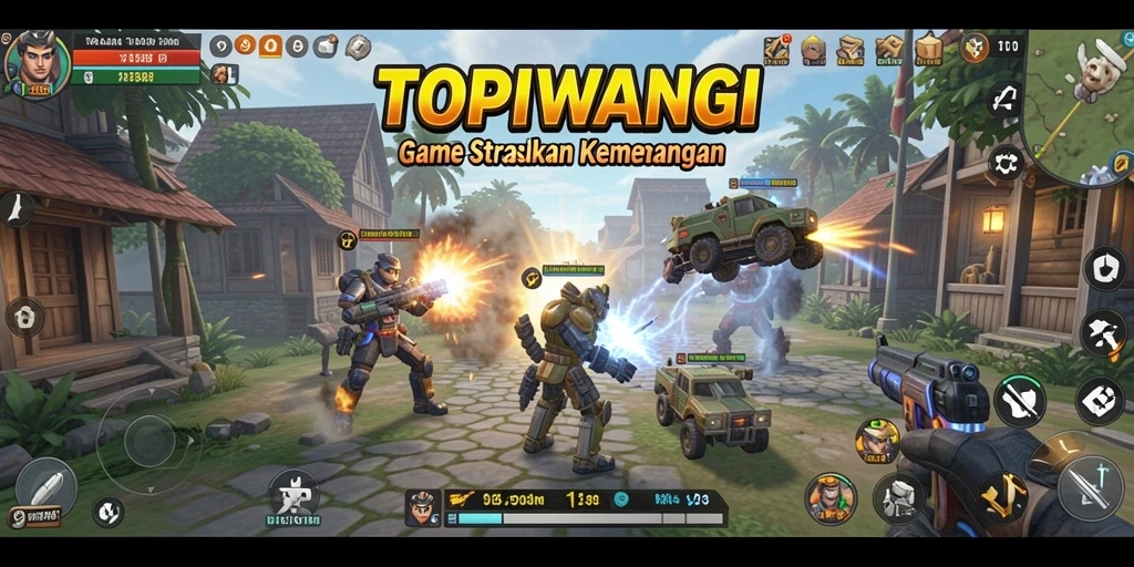 Tangkapan layar dari gameplay SLG yang menarik di TOPIWANGI.